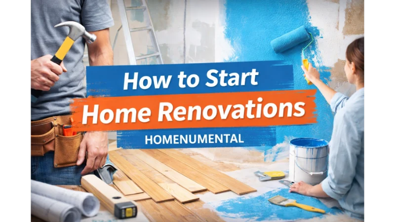 How to Start Home Renovations Homenumental: A Complete Guide