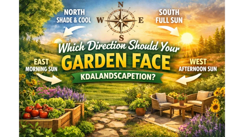 Which Direction Should Your Garden Face KDalandscapetion